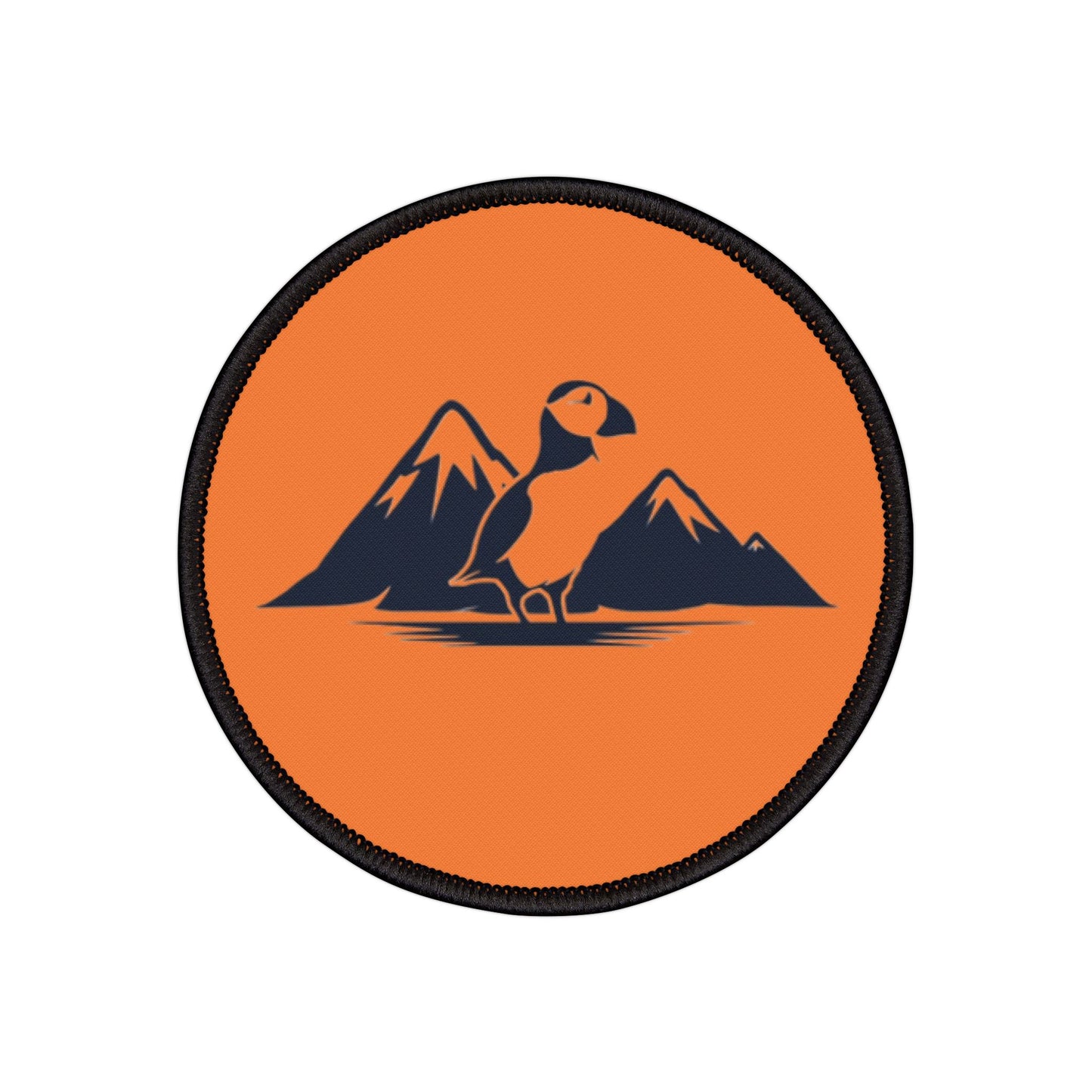 Puffin Iron-On Patch | Outdoor Gear, Denim Jacket Accessory, Camping Decor, Hiking Gift, Unique Clothing Patch